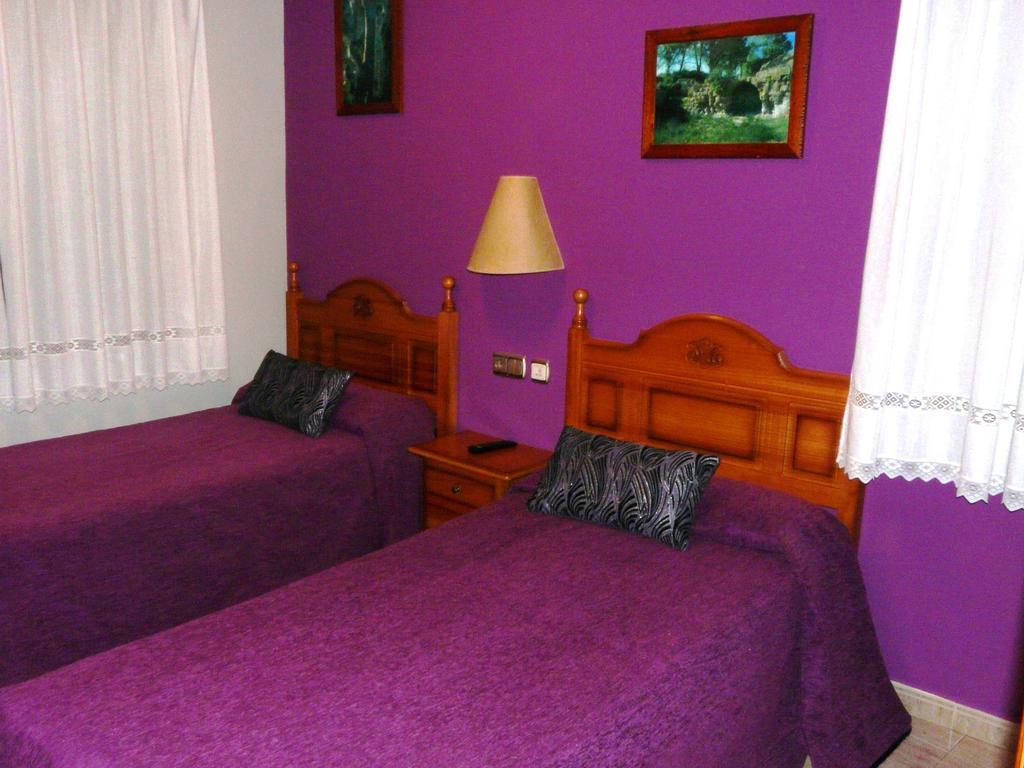 Hostal Rural Casa Castro Alberuela de la Liena Rum bild